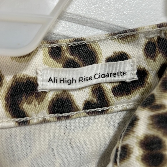 FRAME DENIM ANIMAL PRINT ALI SKINNY JEAN, HIGH RISE, sz 27, TRENDING FOR SPRING - Picture 3 of 9